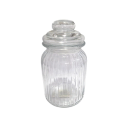 Frasco de Vidrio 1 Lt. c/ Tapa