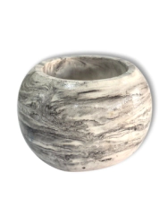 Cuenco Jupiter c/ Pintitas  -Yeso