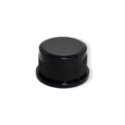 Tapa Ciega 24/410 Rayada Negra