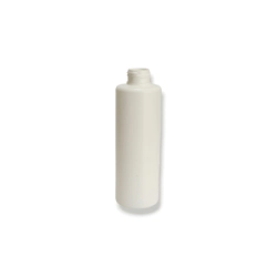 Botella Cil�ndrica 250 cc Pead Blanca Opaca