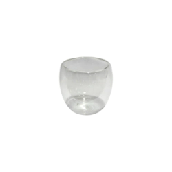 Vaso Doble Pared Vidrio 85cc