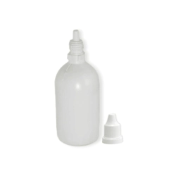 Gotero 100 cc Plastico Blanco c/ Tapa Pres. e Inserto