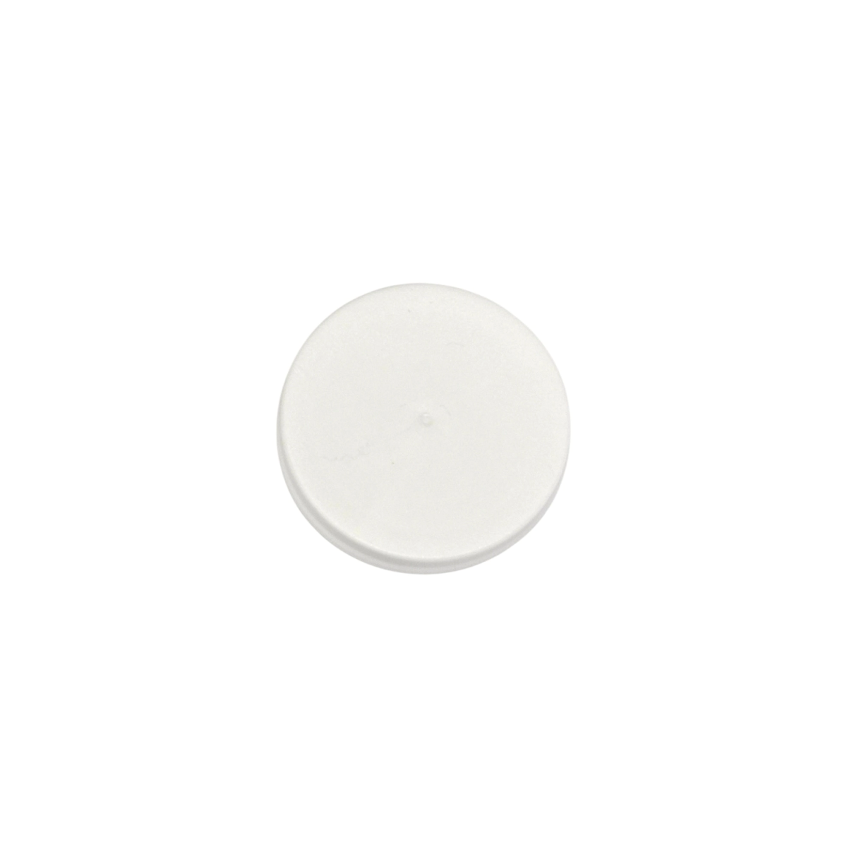 Tapa Yogurth Plastica Blanca