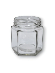 Frasco Hexagonal 190 cc B/T OFF 63 ( TG 3564 )