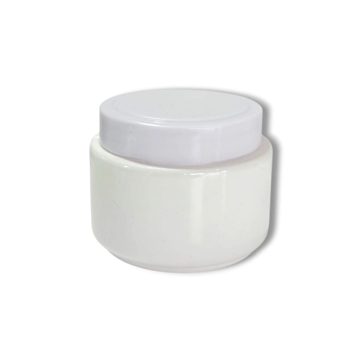 Pote 100 cc PVC Blanco c / Tapa