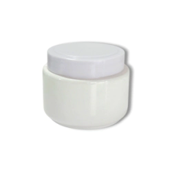 Pote 100 cc PVC Blanco c / Tapa