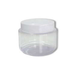 Pote 100 cc PVC Cristal c / tapa