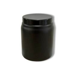 Pote 1000 gr. PEAD Negro c/ Tapa
