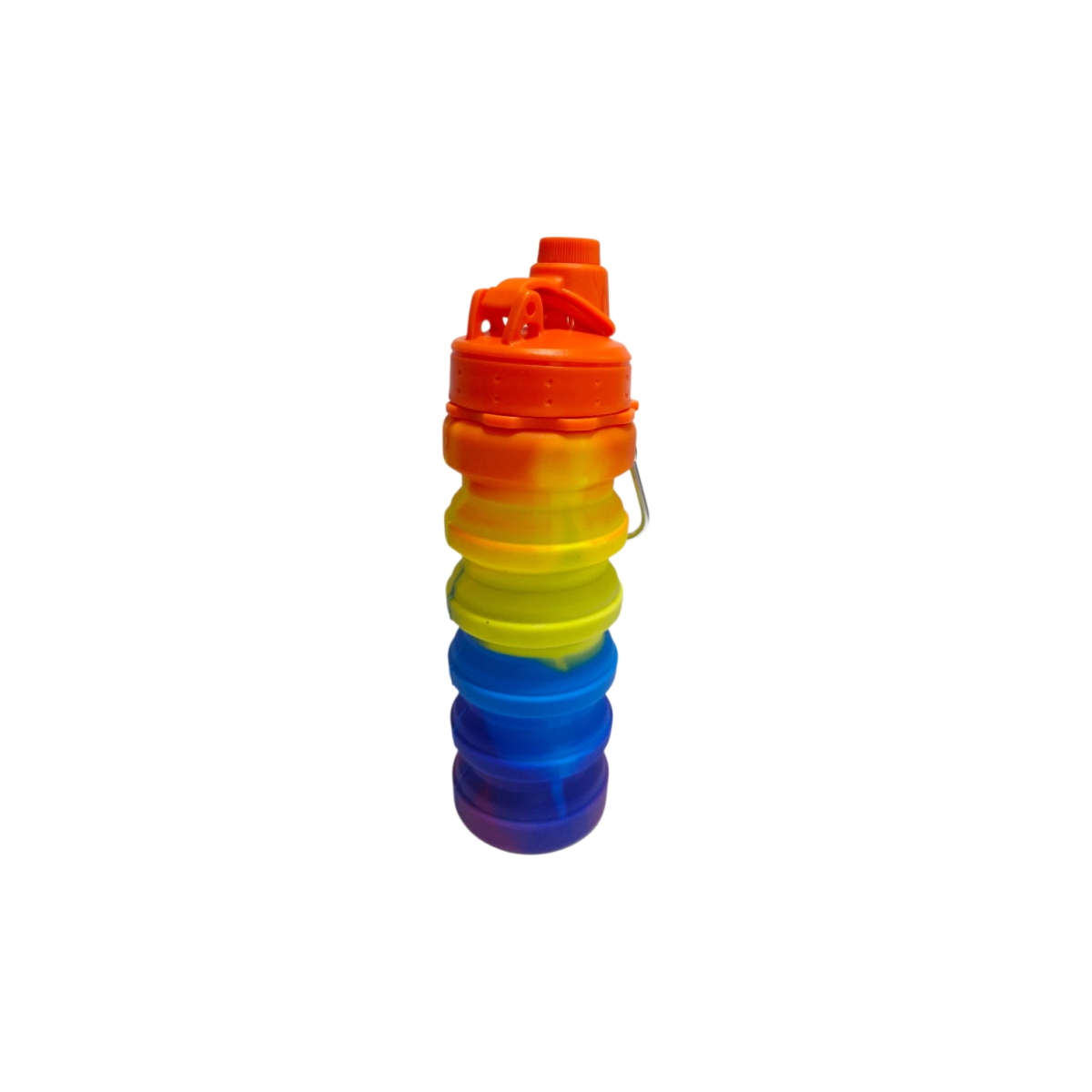 Botella de Silicona Acordeon Arcoiris c/ Pico