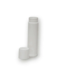 Envase Lapiz Labial 5 cc Blanco c/ Tapa
