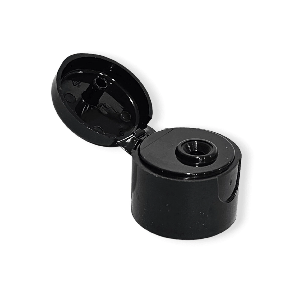 Tapa Flip Top 24/410 Recta Negra