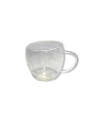 Taza Doble Vidrio 250 ml.