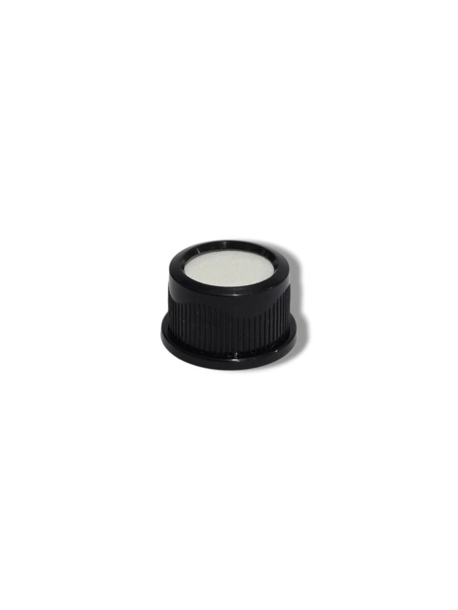 Tapa Difusora 24/410 Plastica Negra Ranurada