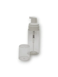 Envase Foamer 60 cc Cristal c/ Bomba Espumera Blanca