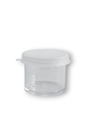 Tubo Poliestireno N� 1B - 17 cc Cristal c/ Tapa