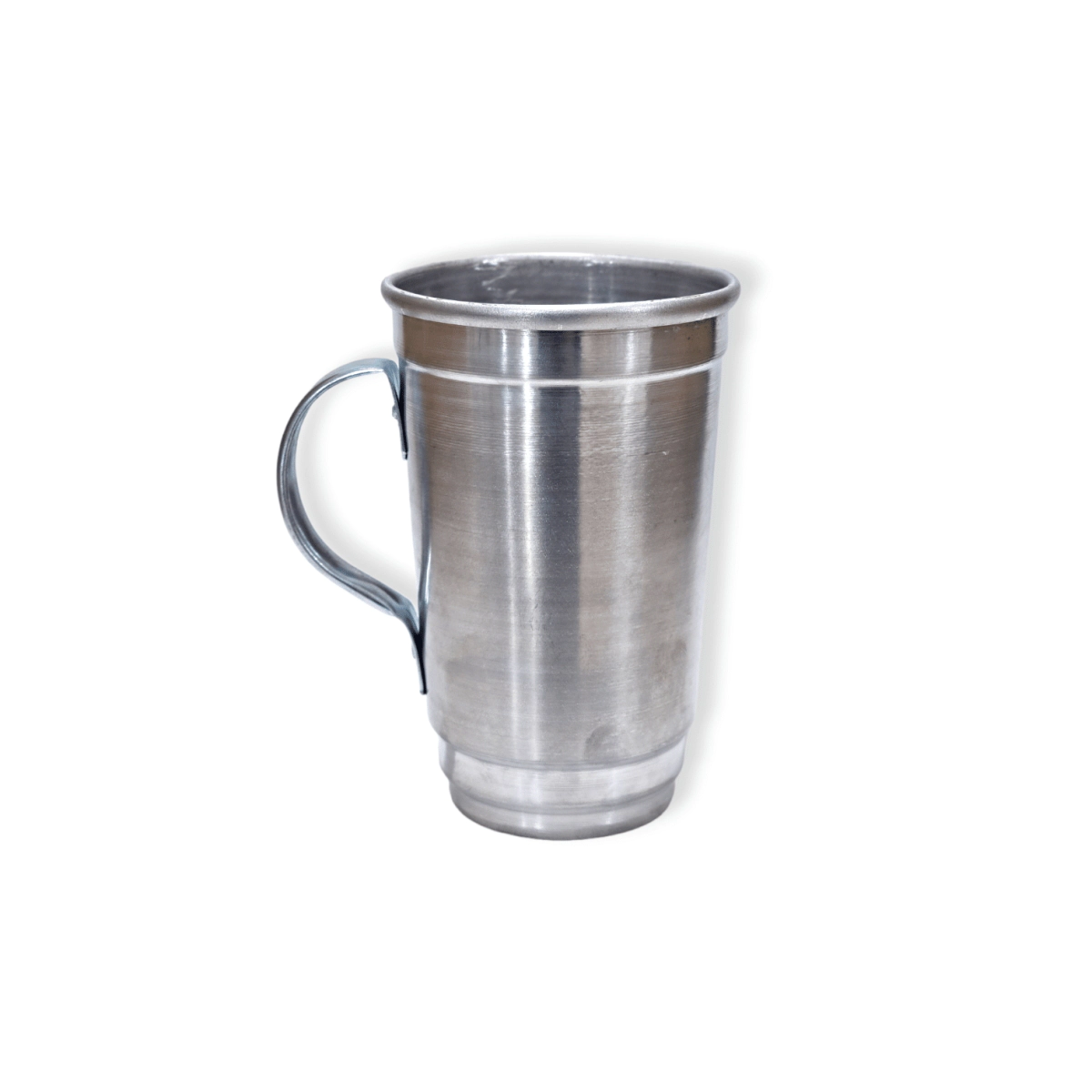 Vaso Aluminio Chico 650cc Liso c/ Asa