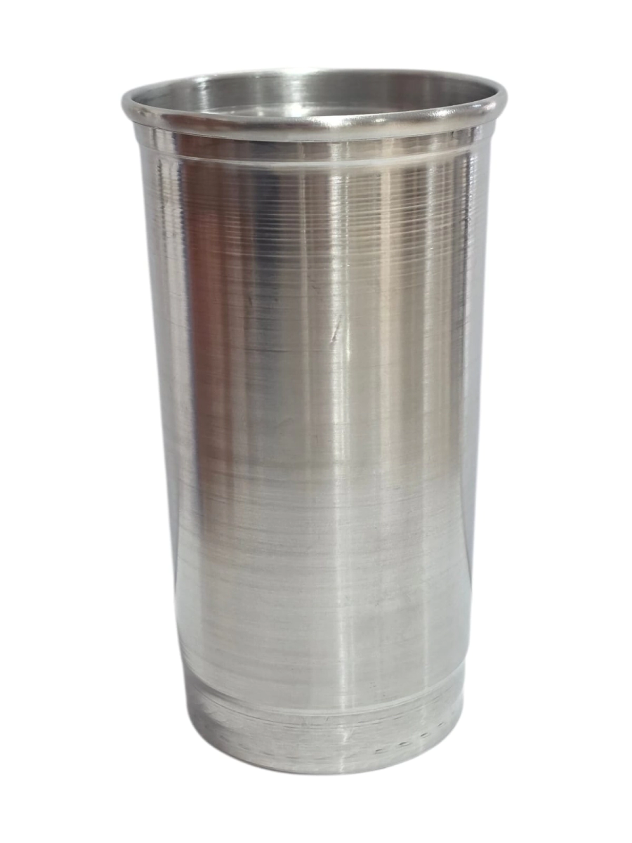 Vaso Aluminio Mediano 1 Lt Liso