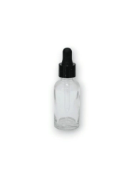 Envase Boticario 30cc Cristal c/ Dropper