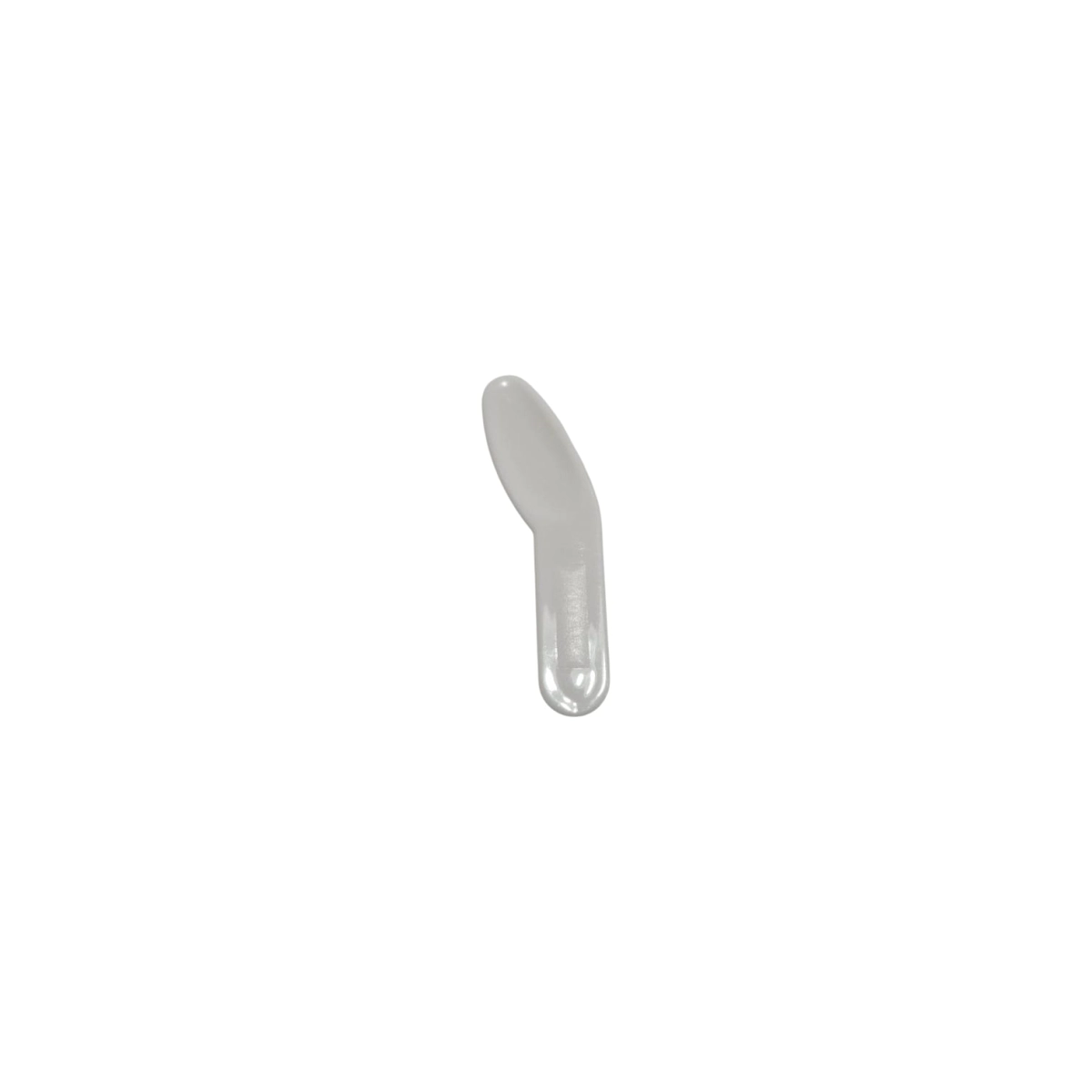 Espatula Curva Blanca