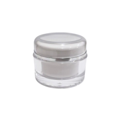 Pote Metacryl x 50 cc c / tapa aro plata y guarnicion