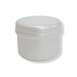 Pote Simple 120 gr. PP Nacarado c/ Tapa