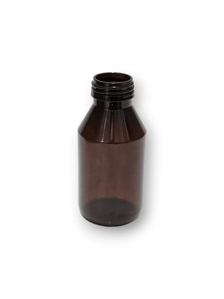 Botella Leve BP 100 cc 28/400 PET Ambar